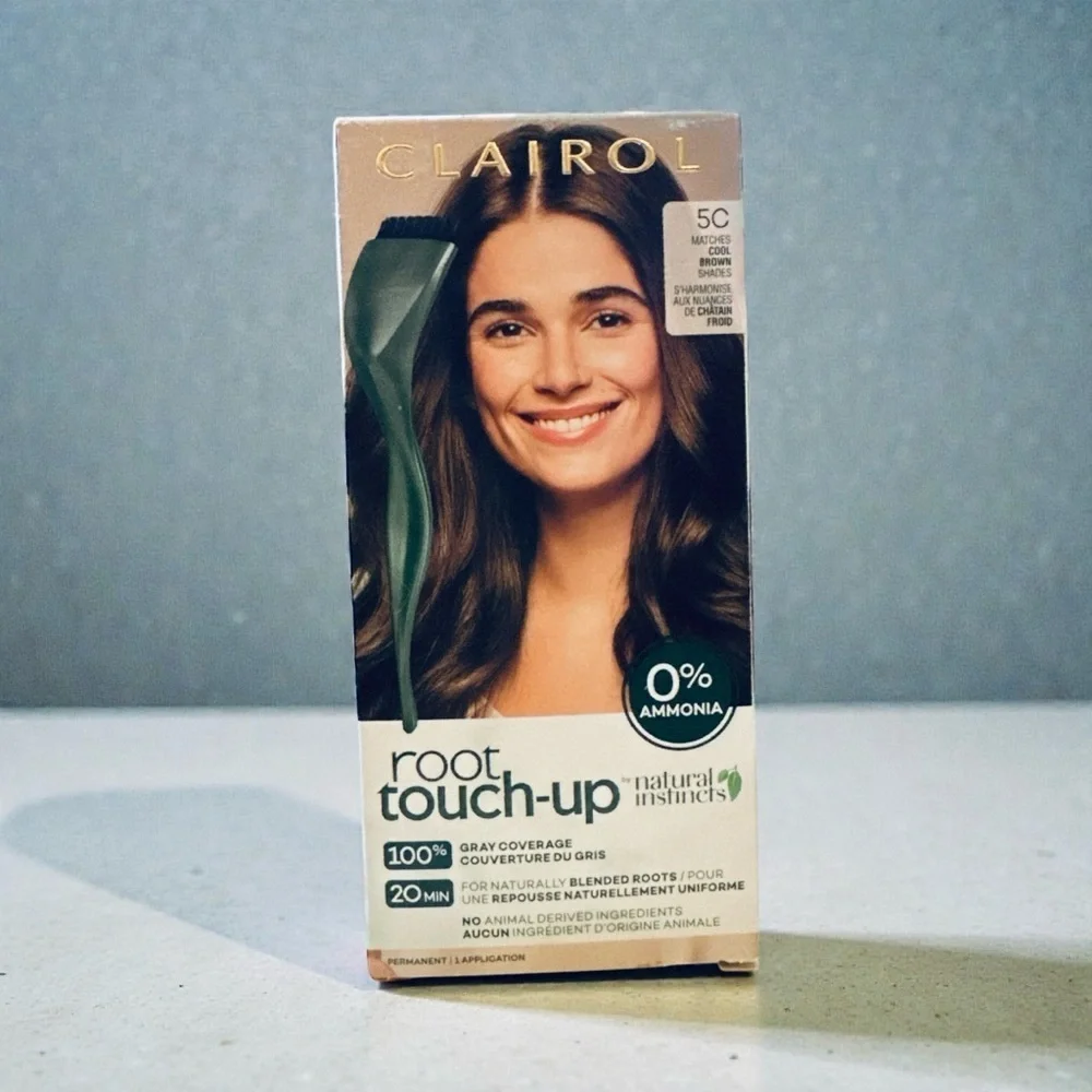 Clairol Natural Instincts Root Touch-Up 5C Cool Brown | 0% Ammonia